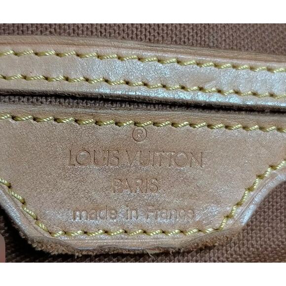 Louis Vuitton Brown and Tan Checkered Shoulder Bag - Picture 7 of 9